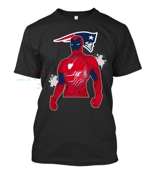 Iron Man Patriots Crossover Fusion T-Shirt