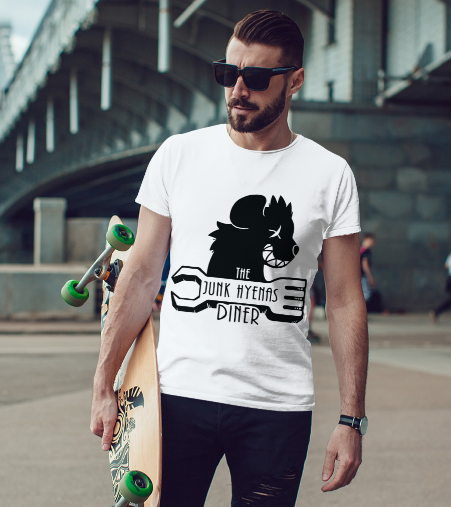 The Junk Hyenas Diner Wrench T-Shirt