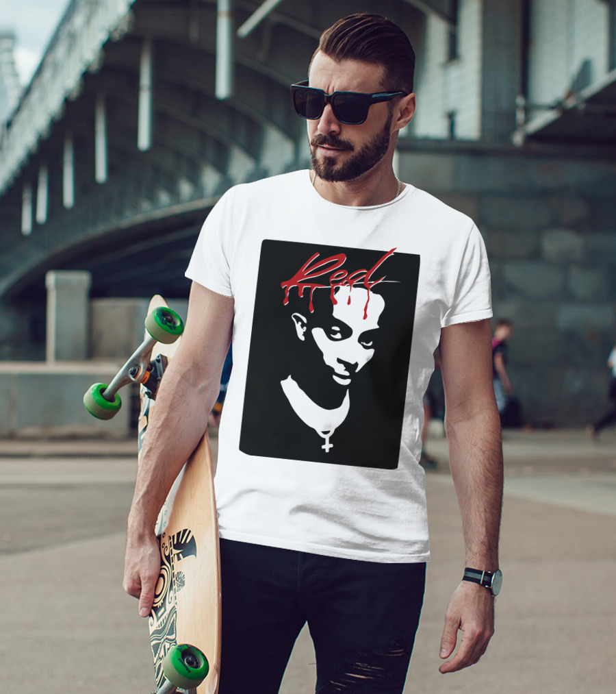 Playboi Carti Whole Lotta Red Dripping Face T-Shirt