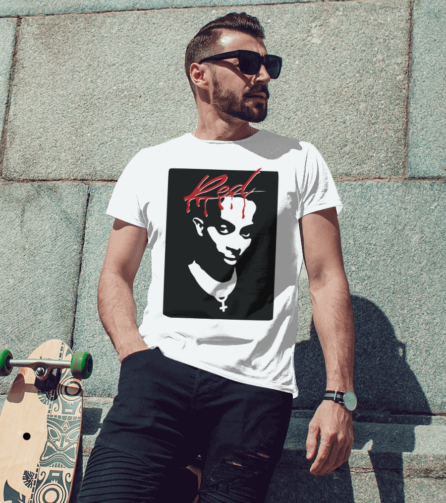 Playboi Carti Whole Lotta Red Dripping Face T-Shirt