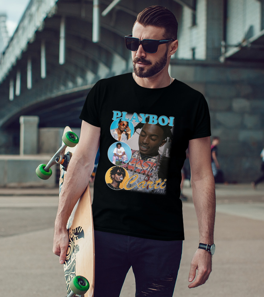 Playboi Carti Bootleg Rap Aesthetic Vibes T-Shirt