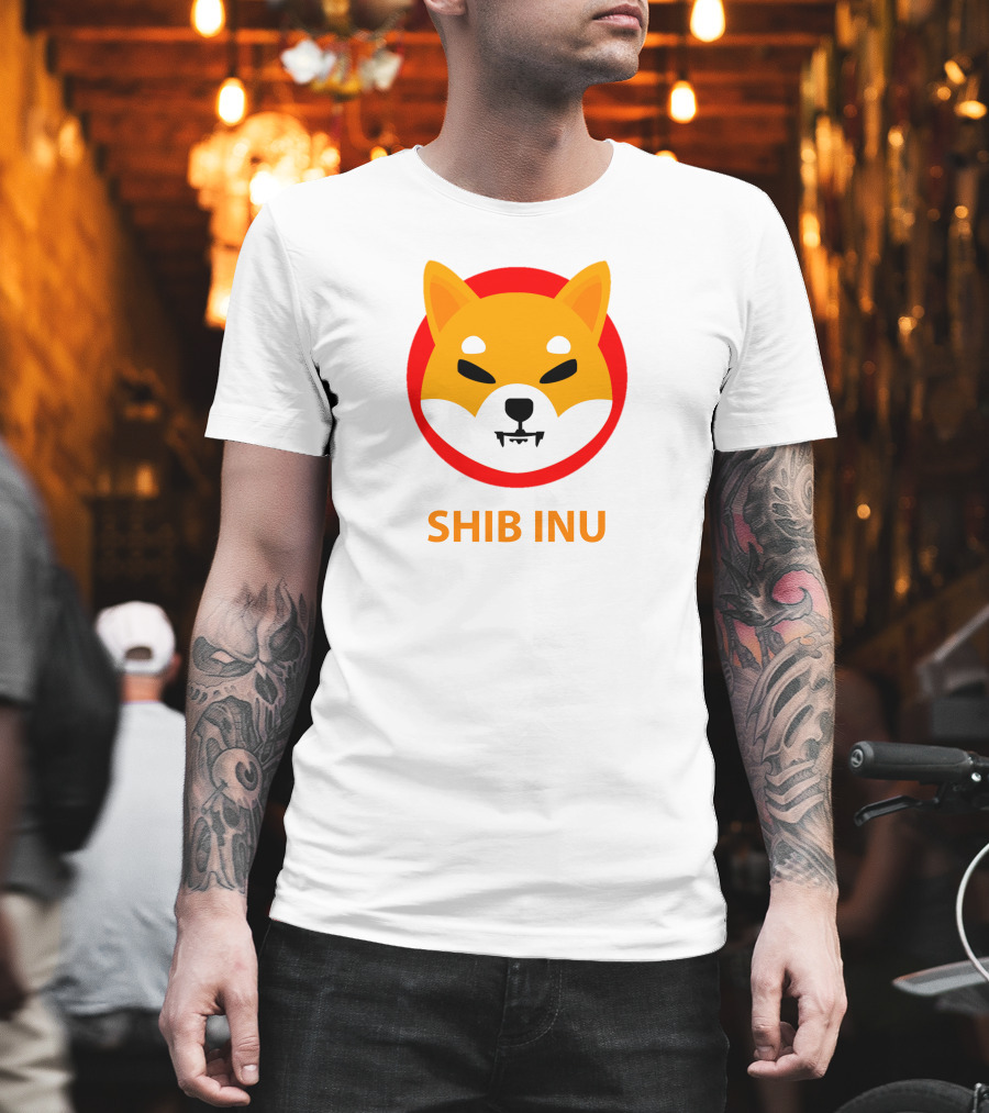 SHIB INU Shiba Inu Coin Logo [laluahmad.com] T-Shirt