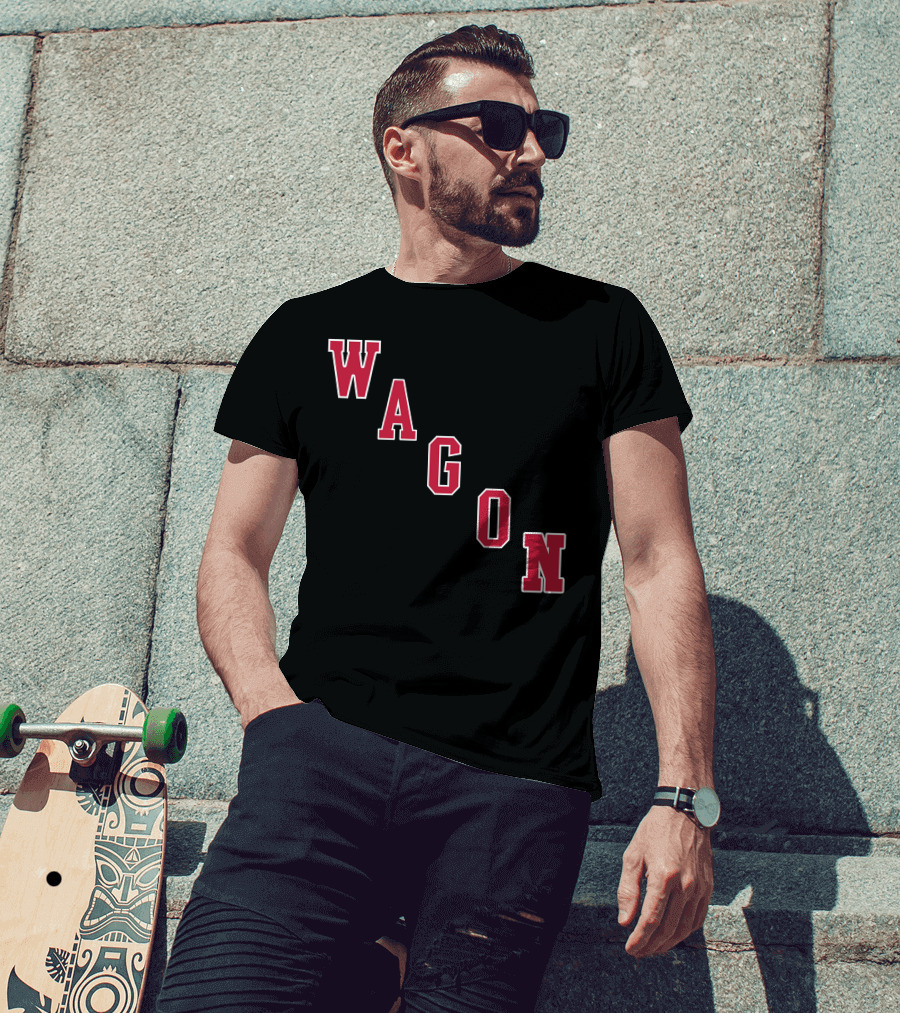WAGON NY Spittin' Chiclets Hockey T-Shirt
