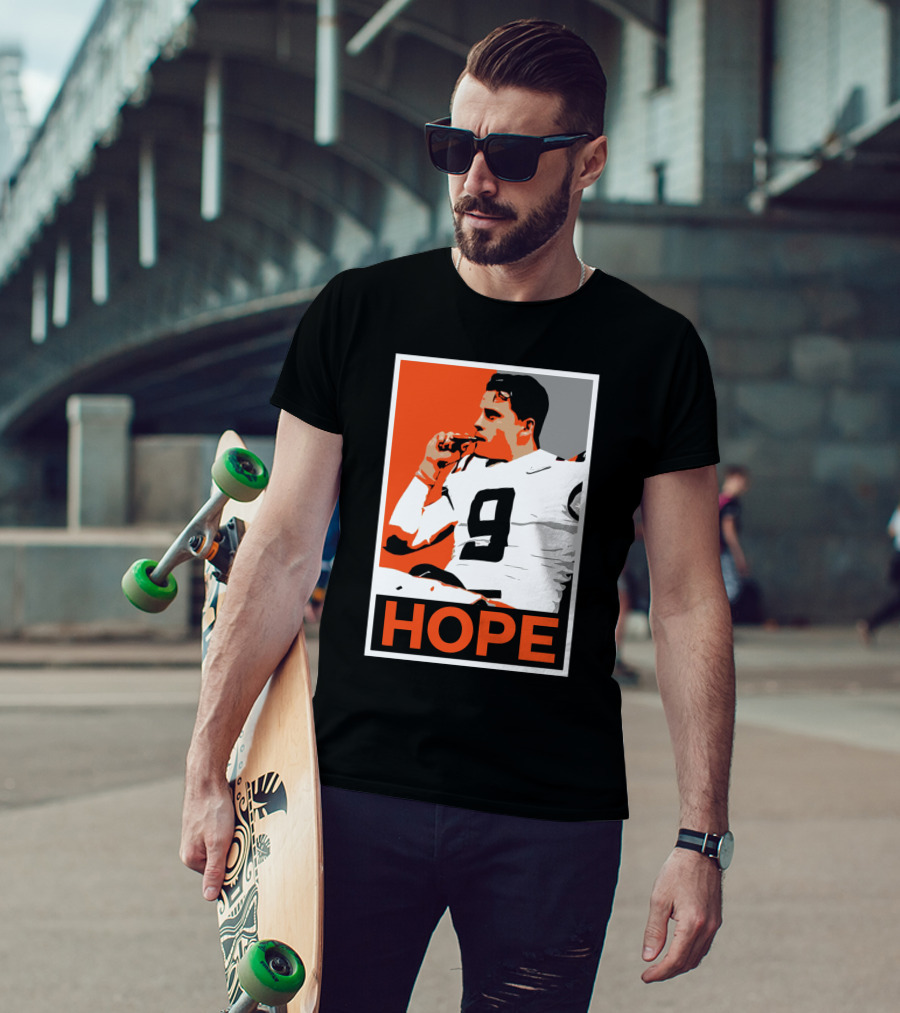 Joe Burrow Cigar Champ Hope T-Shirt