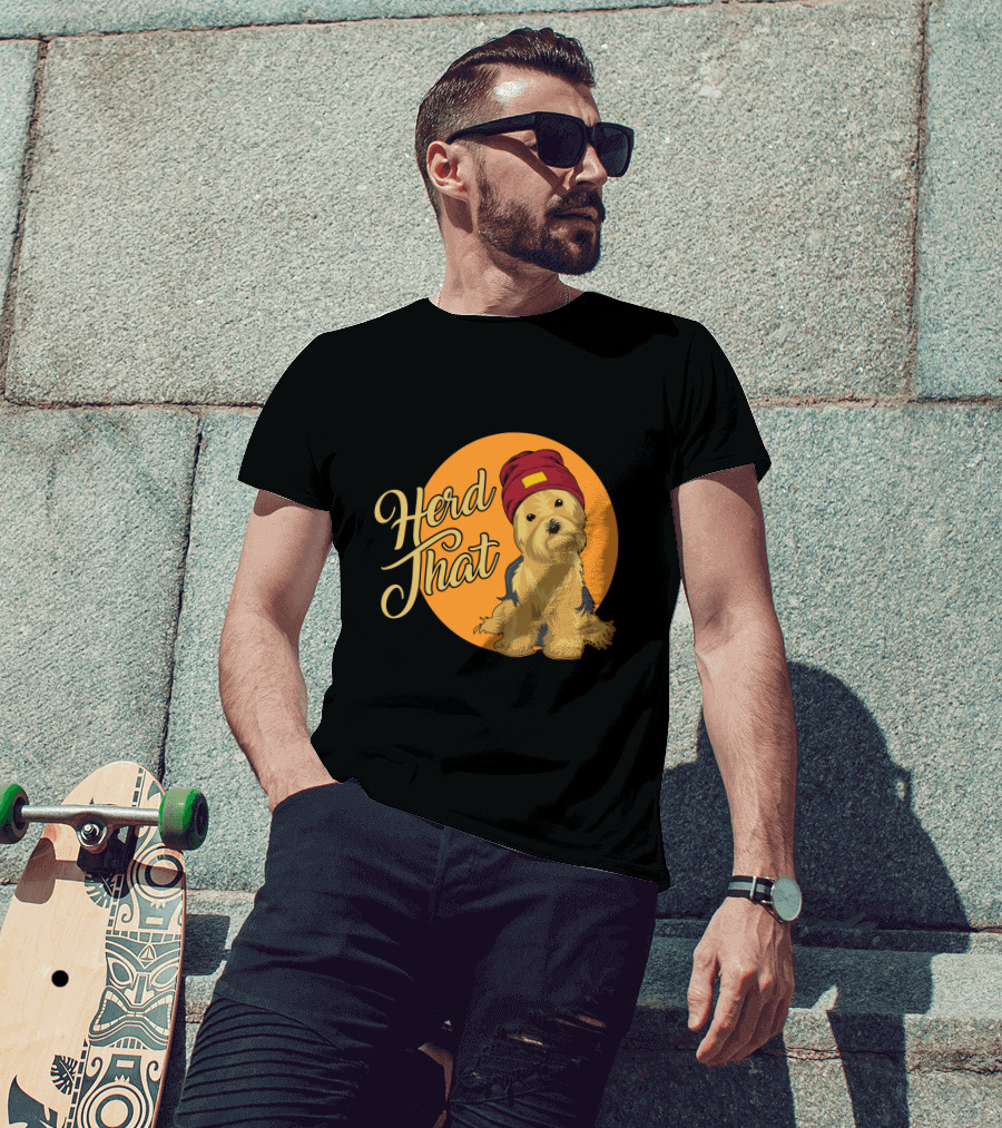Herd That Yorkie Funny Animal Lover Dog T-Shirt