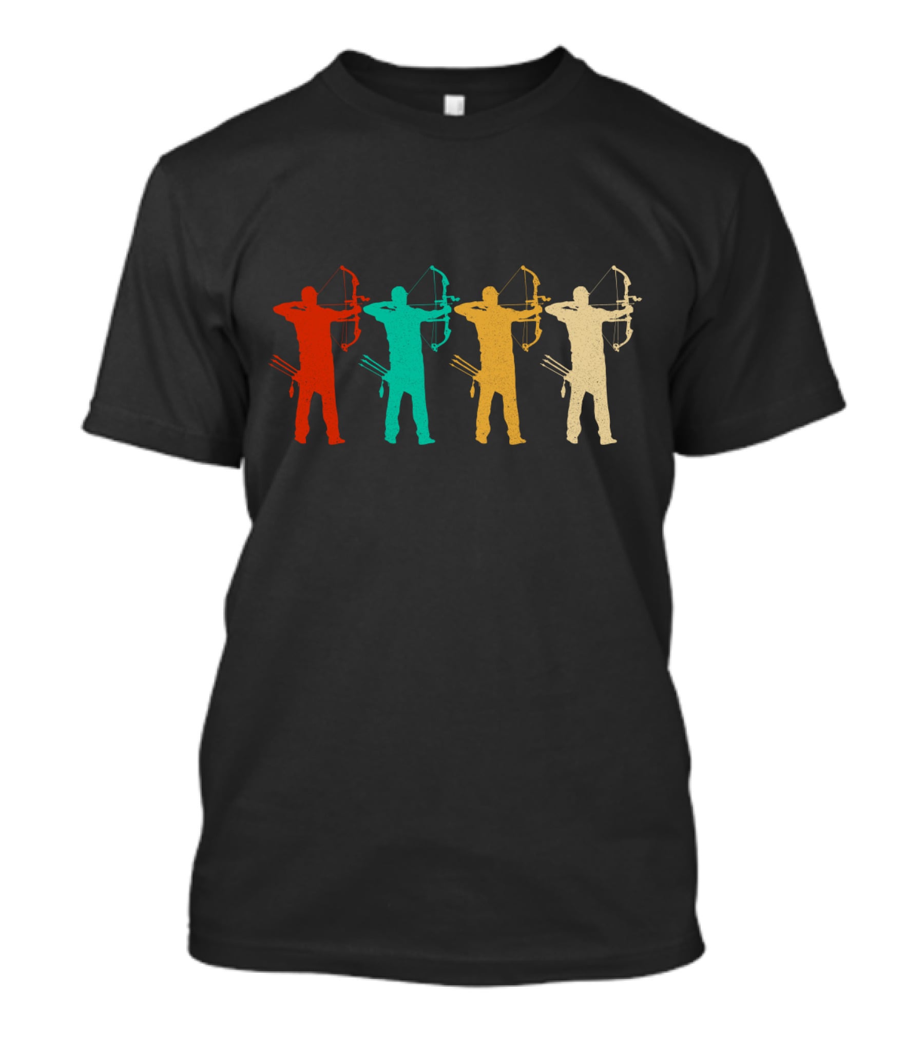 Vintage Archery Colorful T-Shirt