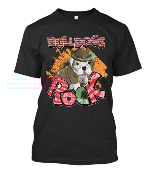 BULLDOGS ROCK USA Italy Hat T-Shirt