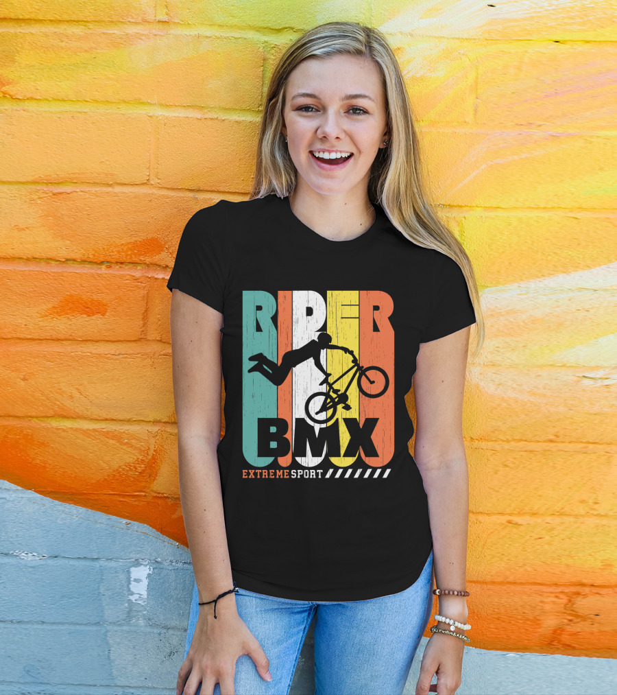 Rider BMX Extreme Sport T-Shirt