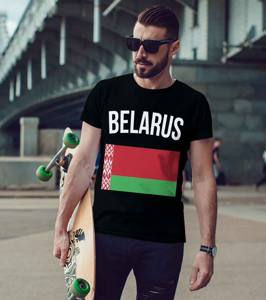 Belarus Flag Travel Vacation Belarusian T-Shirt