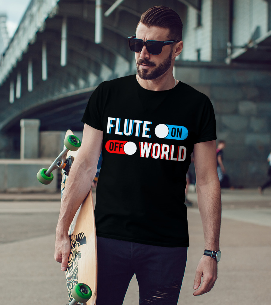 FLUTE ON OFF WORLD T-Shirt