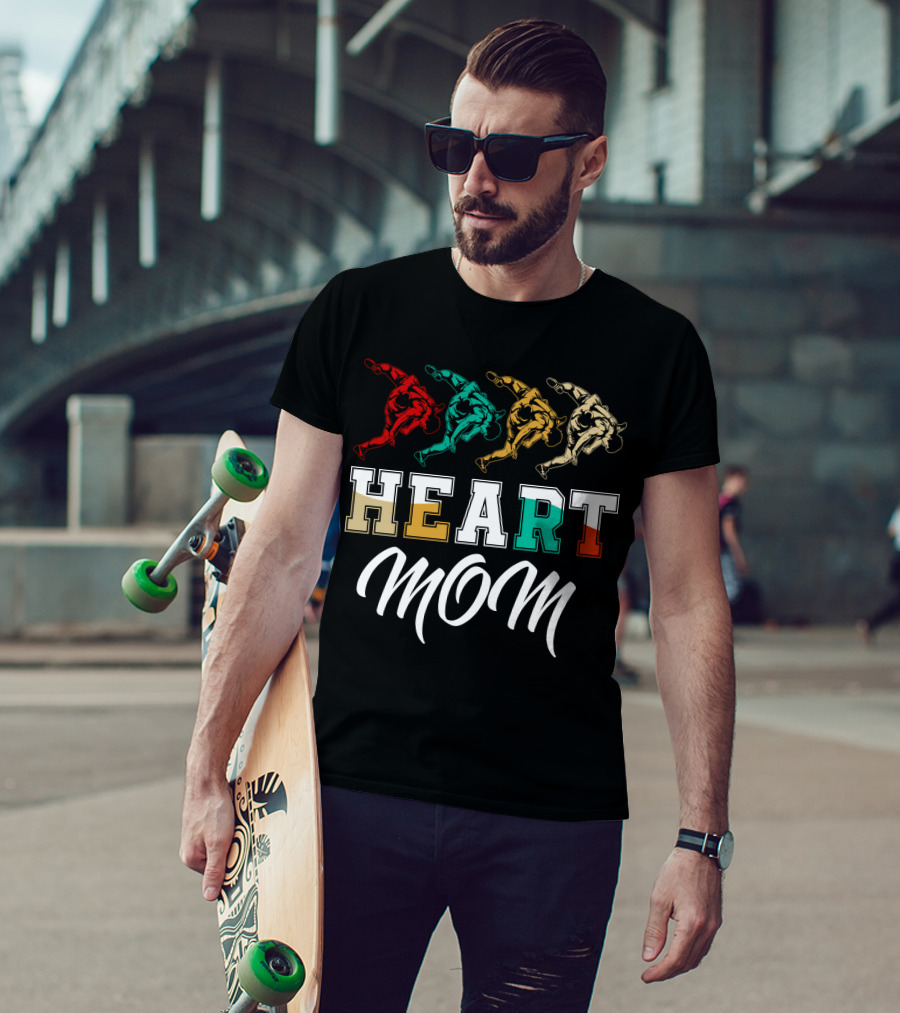 Heart Mom Wrestlers T-Shirt