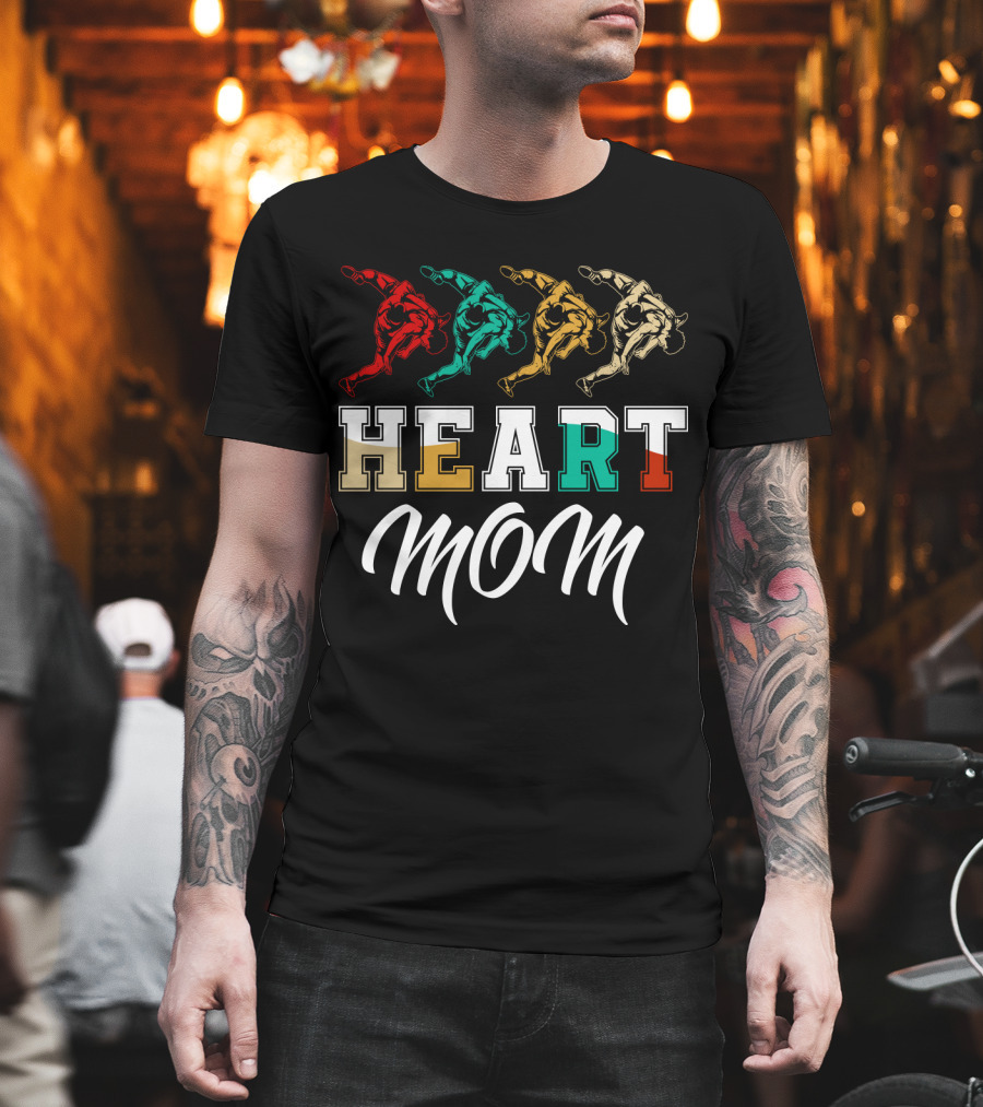 Heart Mom Wrestlers T-Shirt