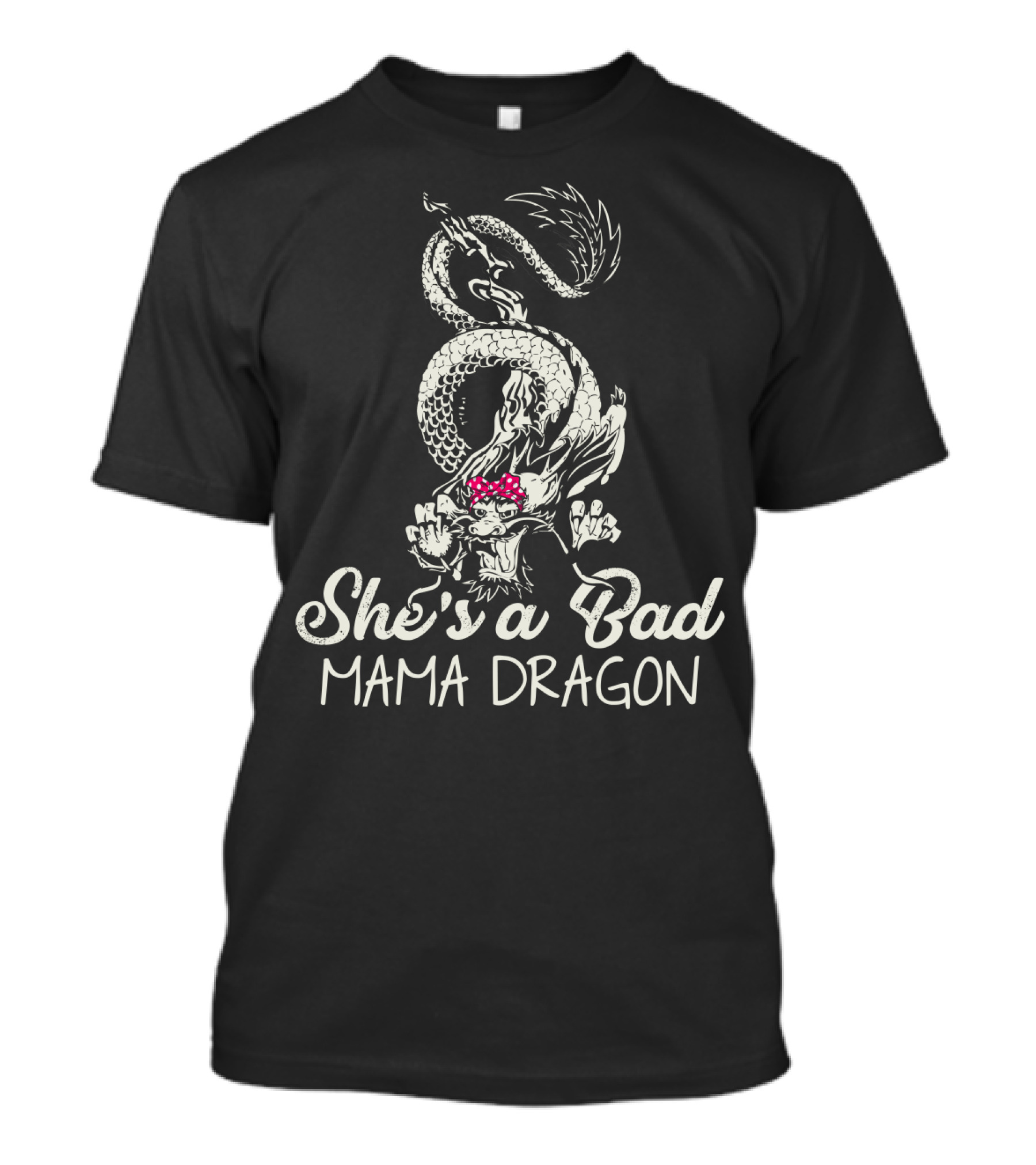 She's A Bad Mama Dragon Tattoo T-Shirt