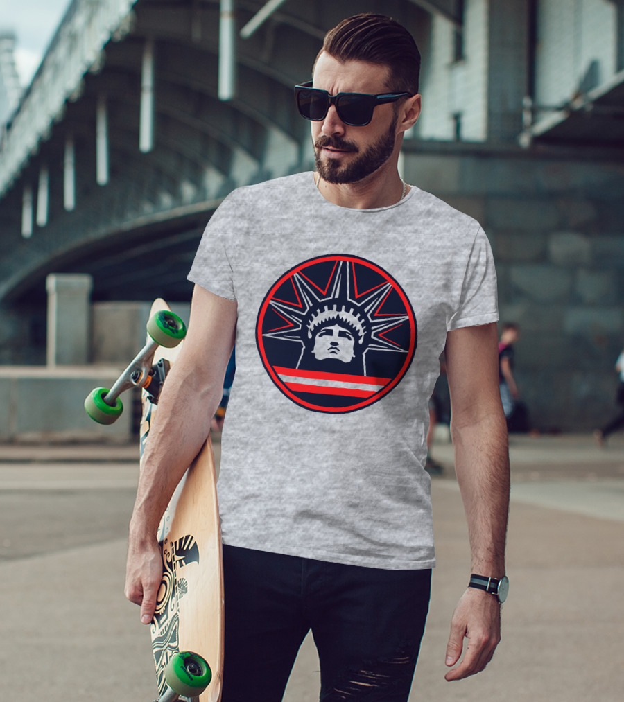 Mau Xam Statue Of Liberty Emblem T-Shirt