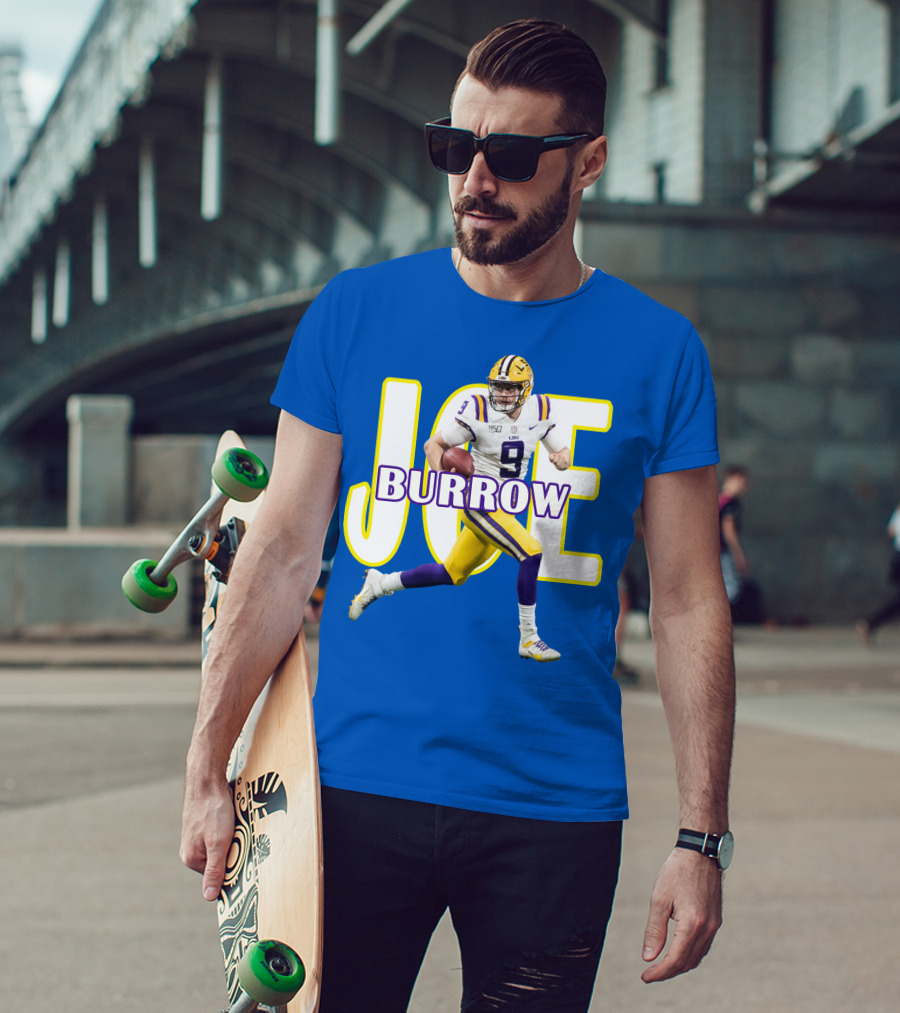 Joe Burrow LSU Football Legends T-Shirt