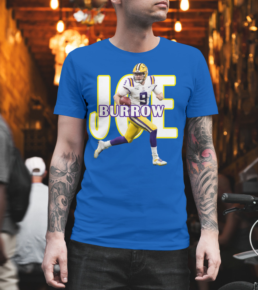 Joe Burrow LSU Football Legends T-Shirt