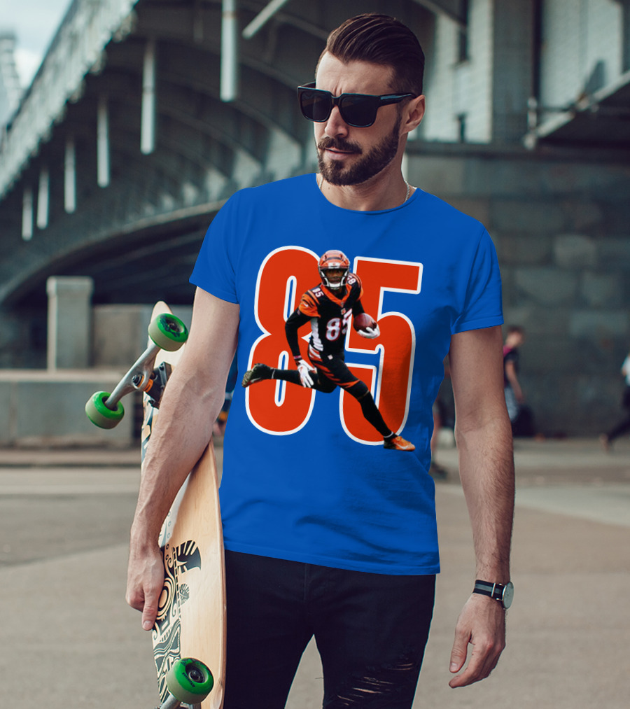 Bengals WR Higgins 85 NFL Football T-Shirt