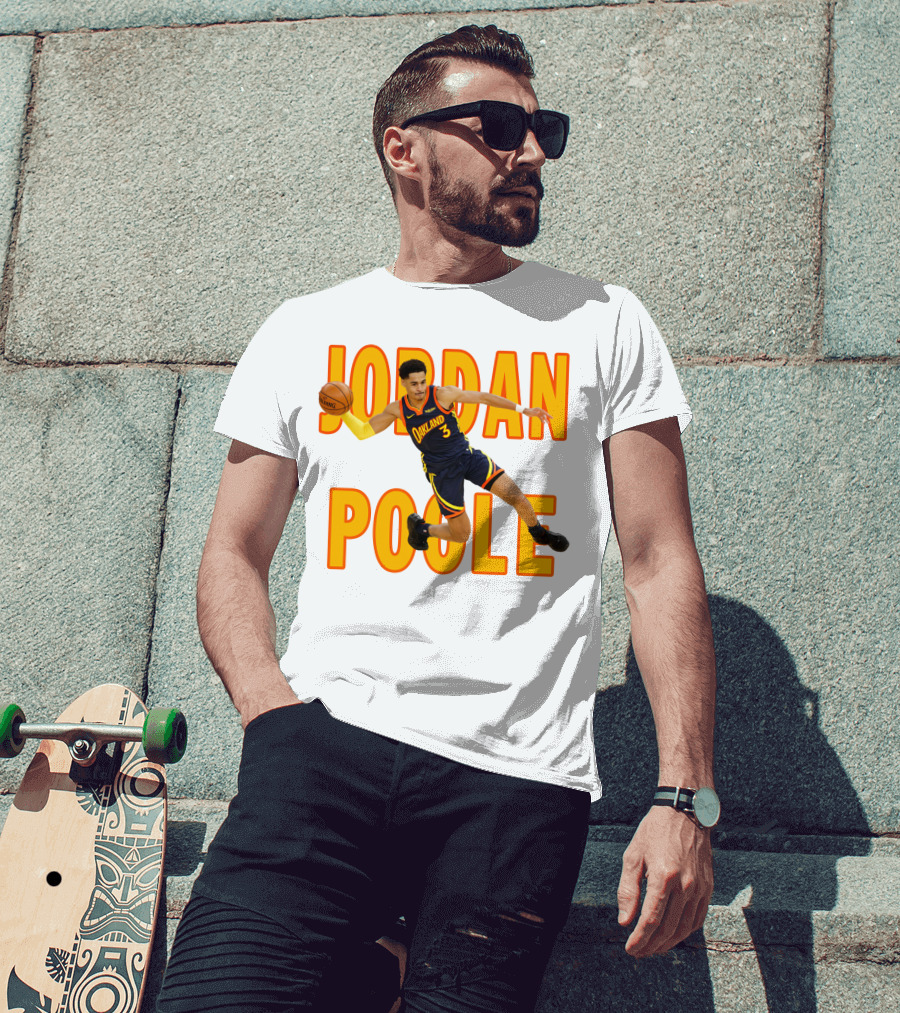 Jordan Poole Oakland Basketball Star Player T-Shirt