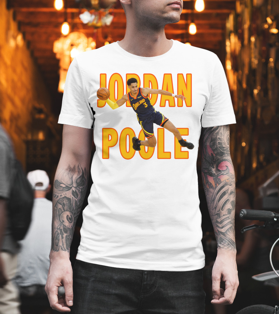 Jordan Poole Oakland Basketball Star Player T-Shirt