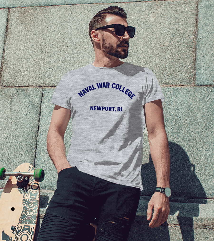 Naval War College Newport RI Classic Arch T-Shirt