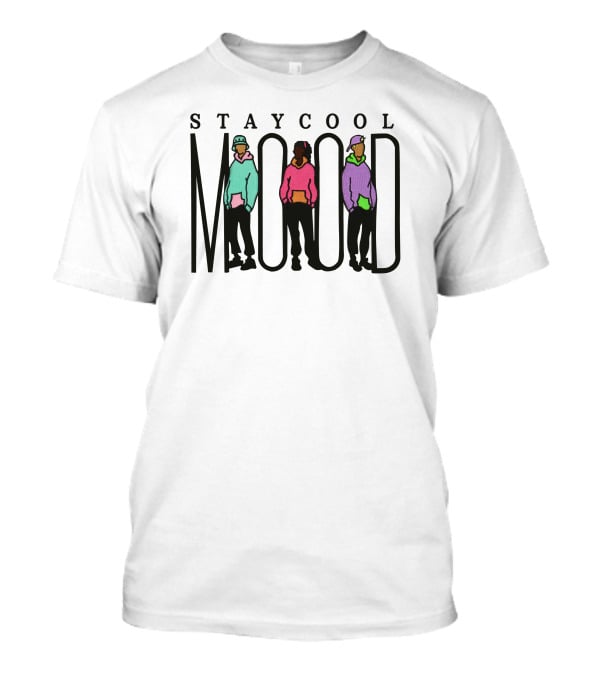 Stay Cool Mood Colorful Street Style Trio T-Shirt