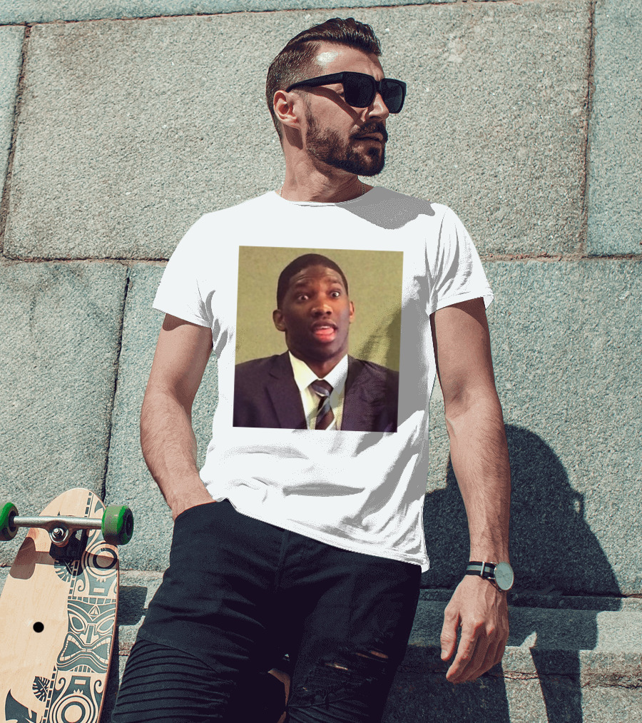 Joel Embiid Birthday Torchpro Merch Surprise Expression T-Shirt