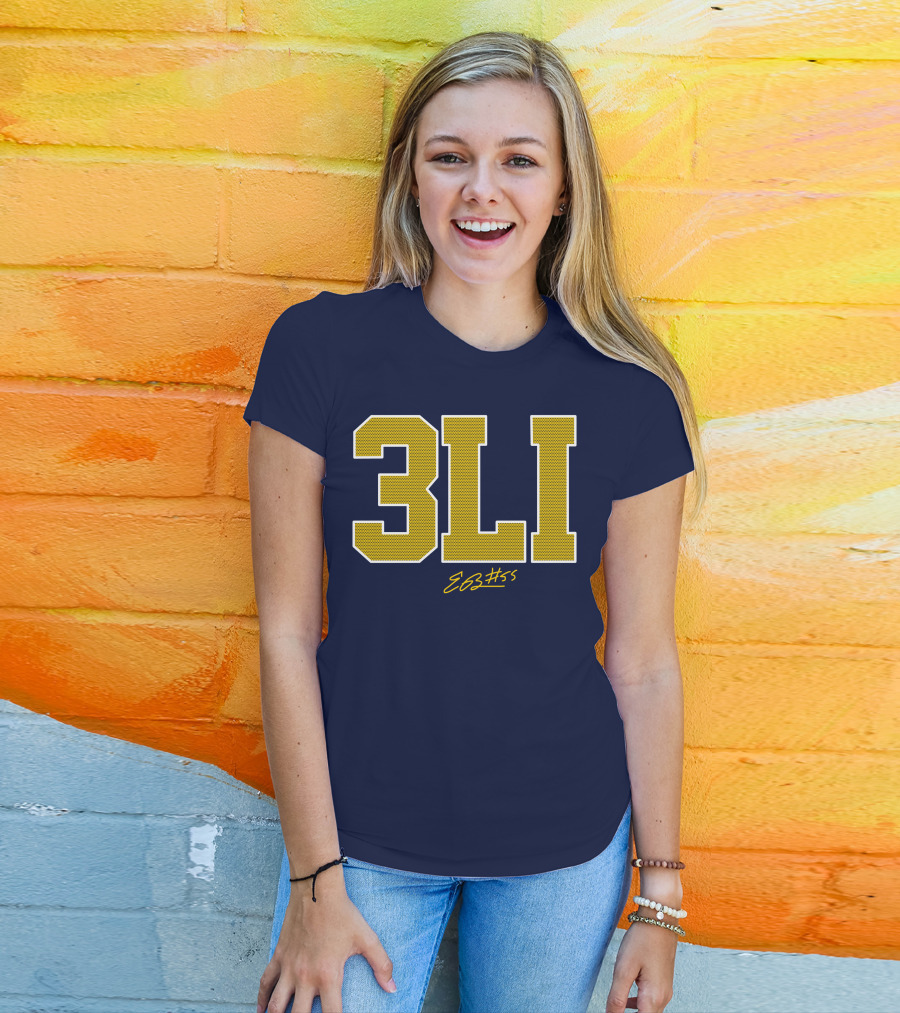 3Li Eli Brooks E63 #55 The Players Trunk Store T-Shirt