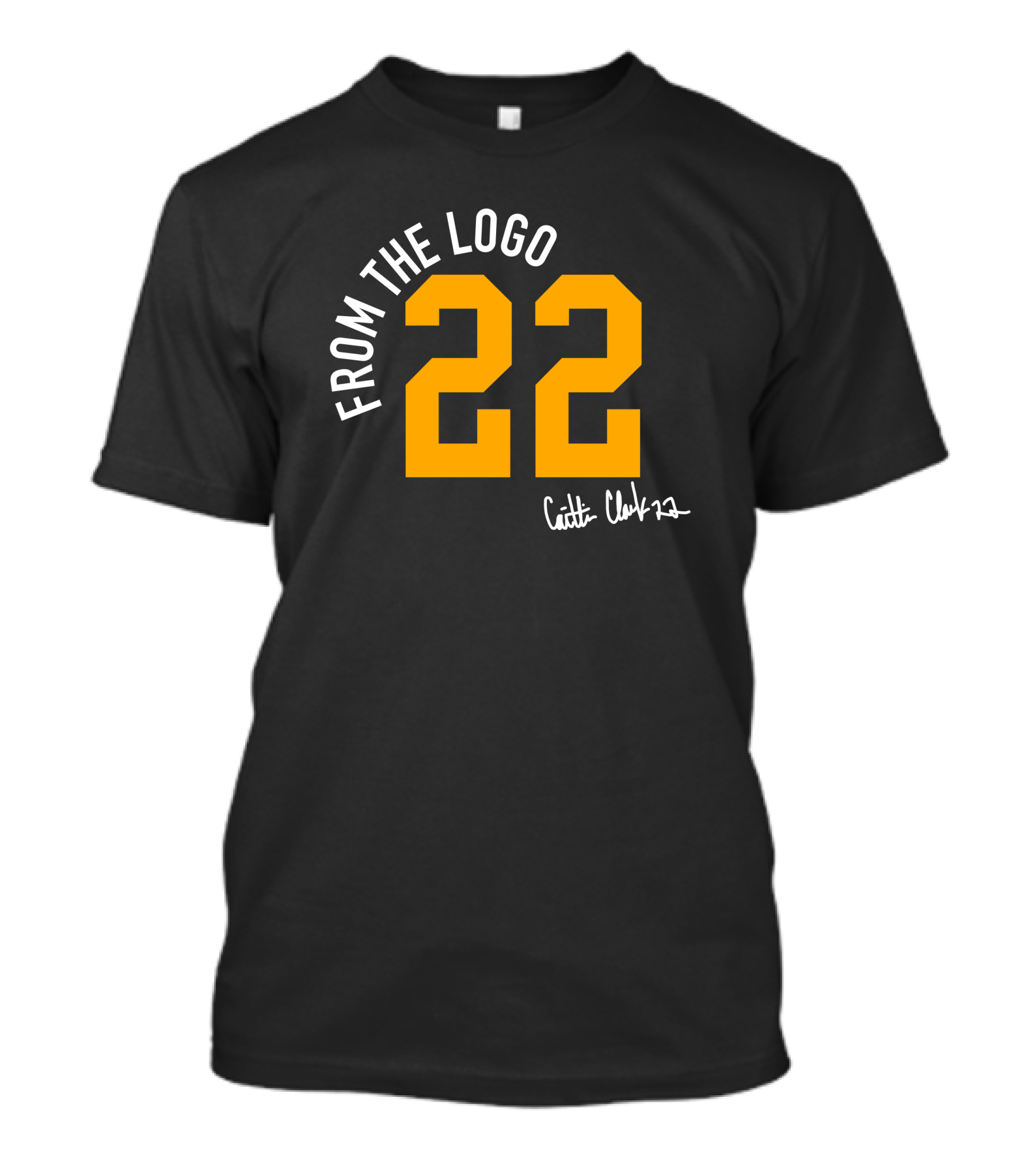 Caitlin Clark 22 From The Logo Signature T-Shirt
