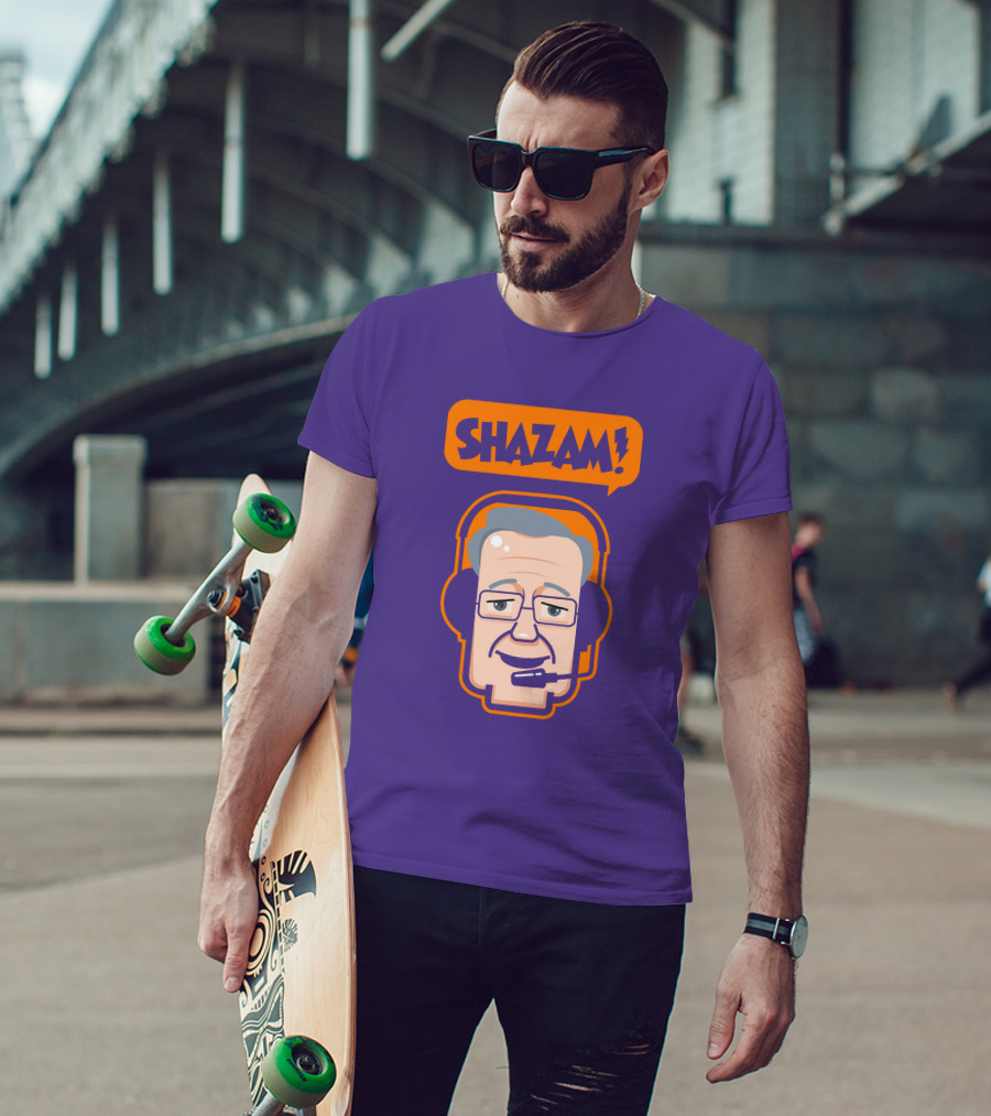 Shazam Al McCoy Phoenix Suns Headset T-Shirt
