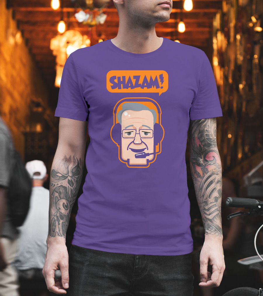 Shazam Al McCoy Phoenix Suns Headset T-Shirt