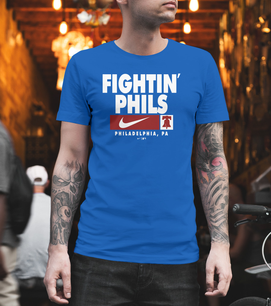 Fightin' Phils Philadelphia PA Liberty Bell T-Shirt
