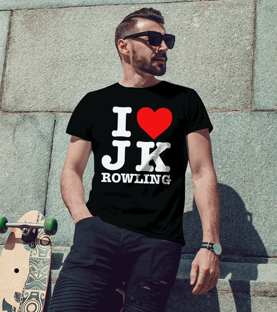 Punished Catboy Mete I Love JK Rowling Heart T-Shirt