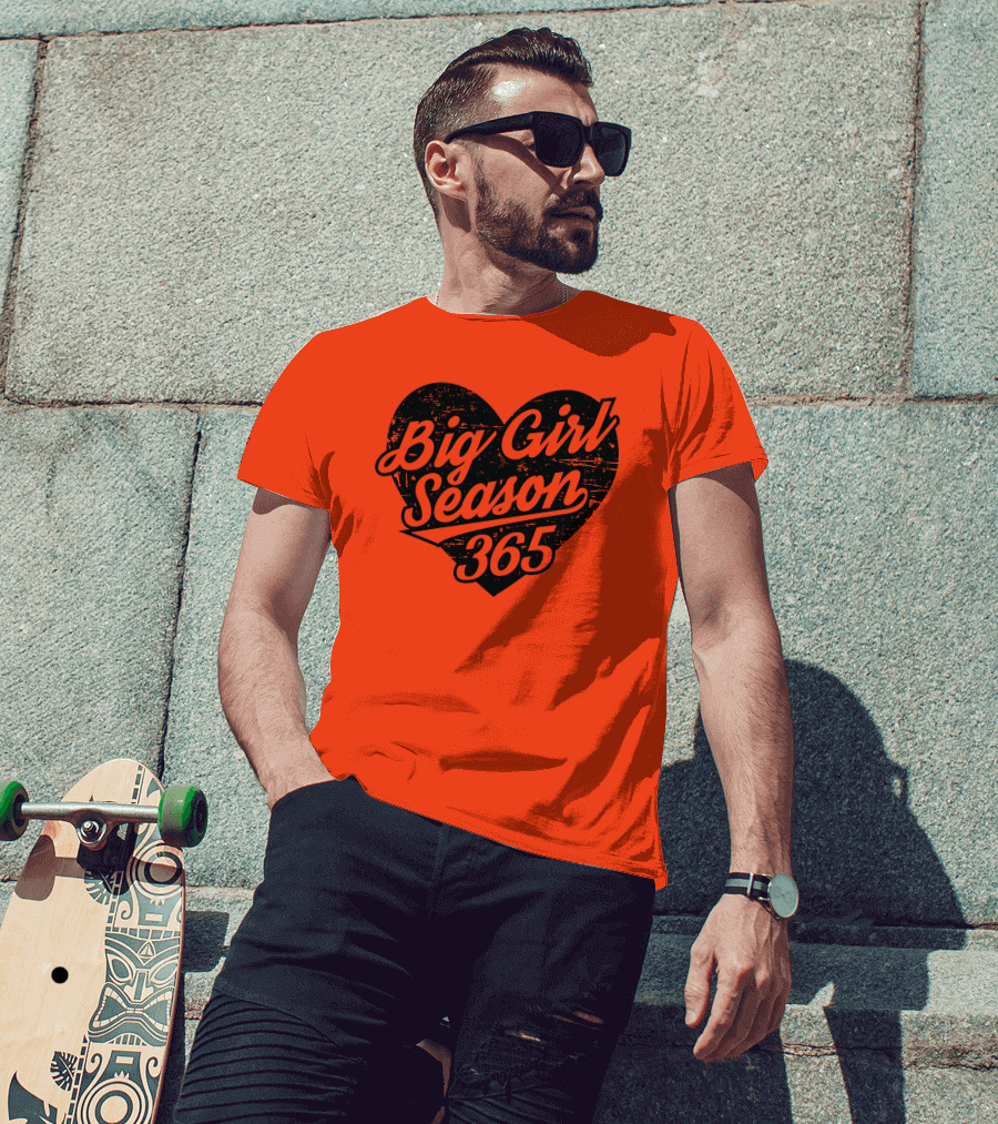 Big Girl Season 365 Heart T-Shirt