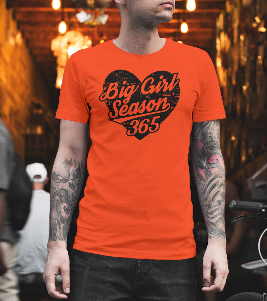 Big Girl Season 365 Heart T-Shirt