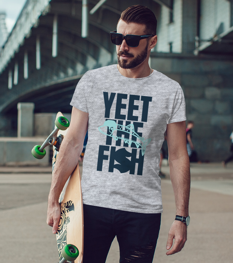 Seattle’s Best Kraken Podcast Yeet The Fish Release The Show T-Shirt