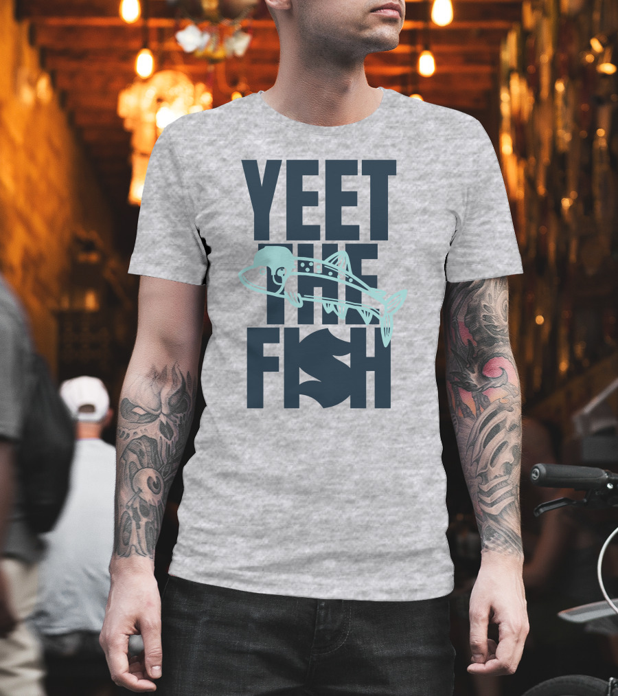 Seattle’s Best Kraken Podcast Yeet The Fish Release The Show T-Shirt
