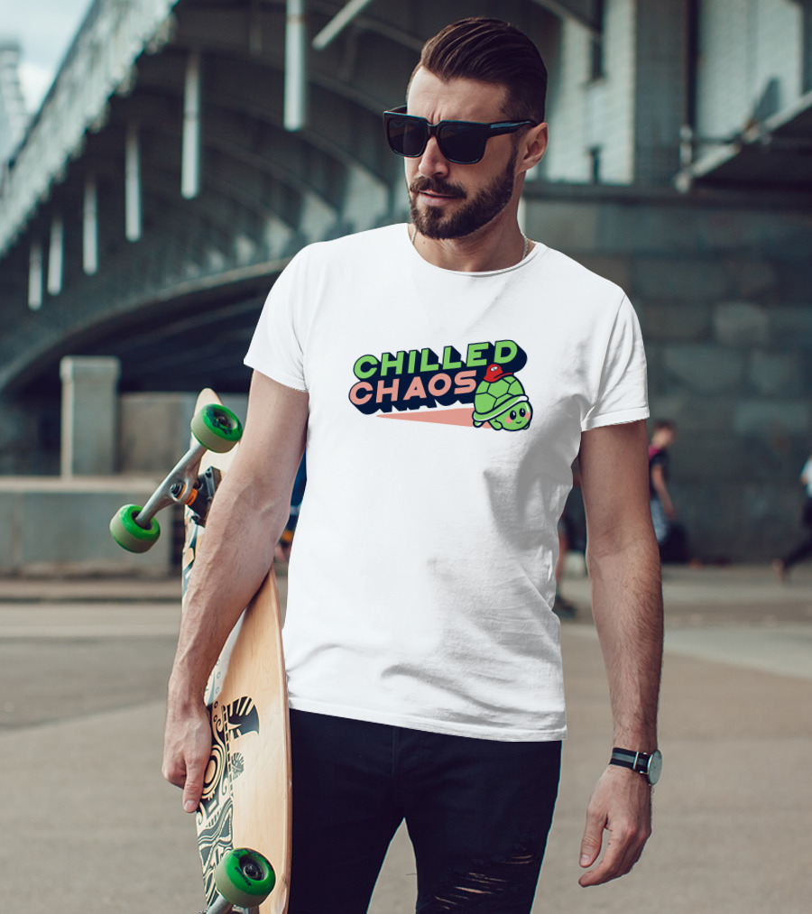 Chilledchaos Chilled Chaos Turtle Gaming Character T-Shirt