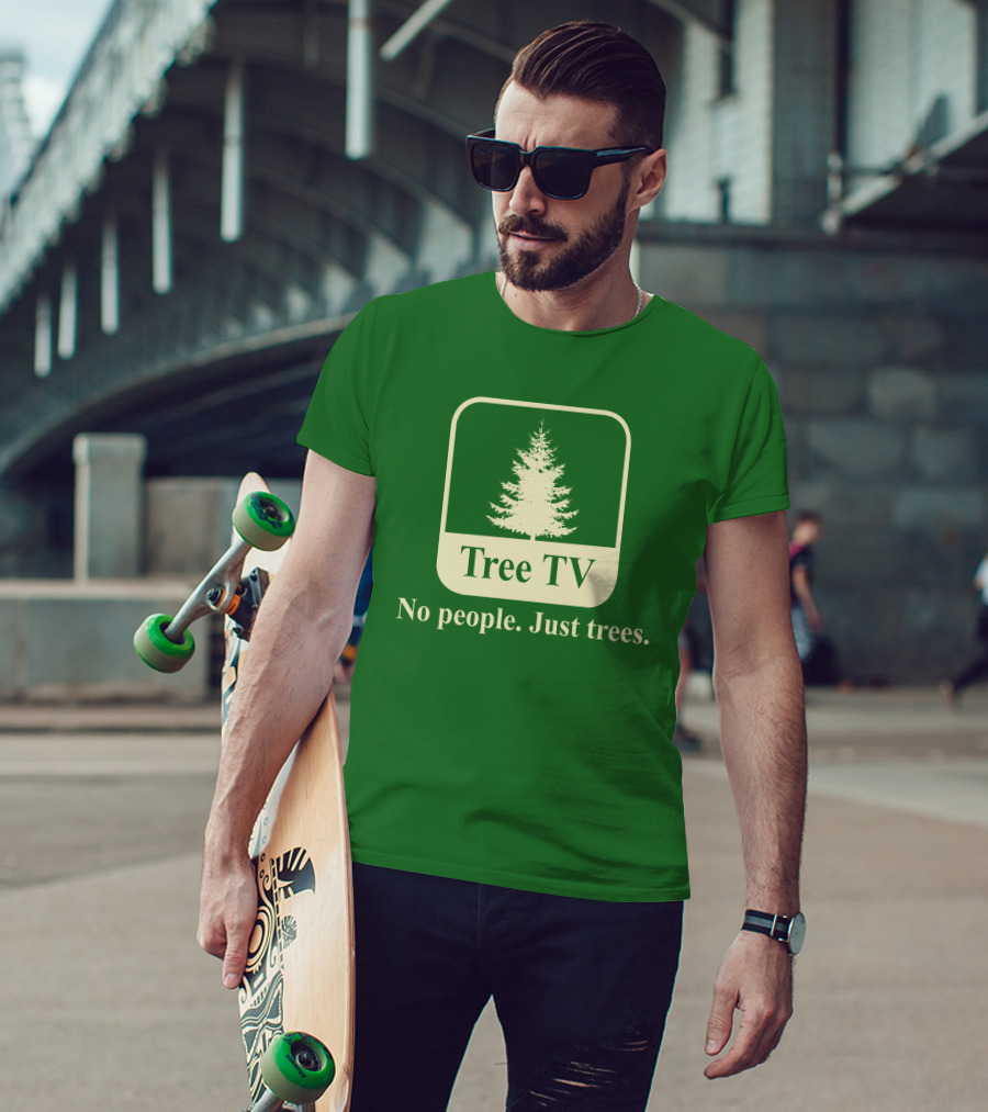 Joe Pera Tree TV No People Just Trees T-Shirt