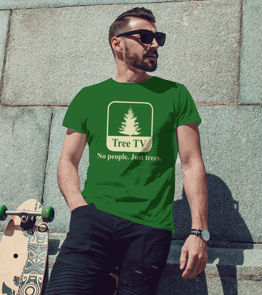 Joe Pera Tree TV No People Just Trees T-Shirt