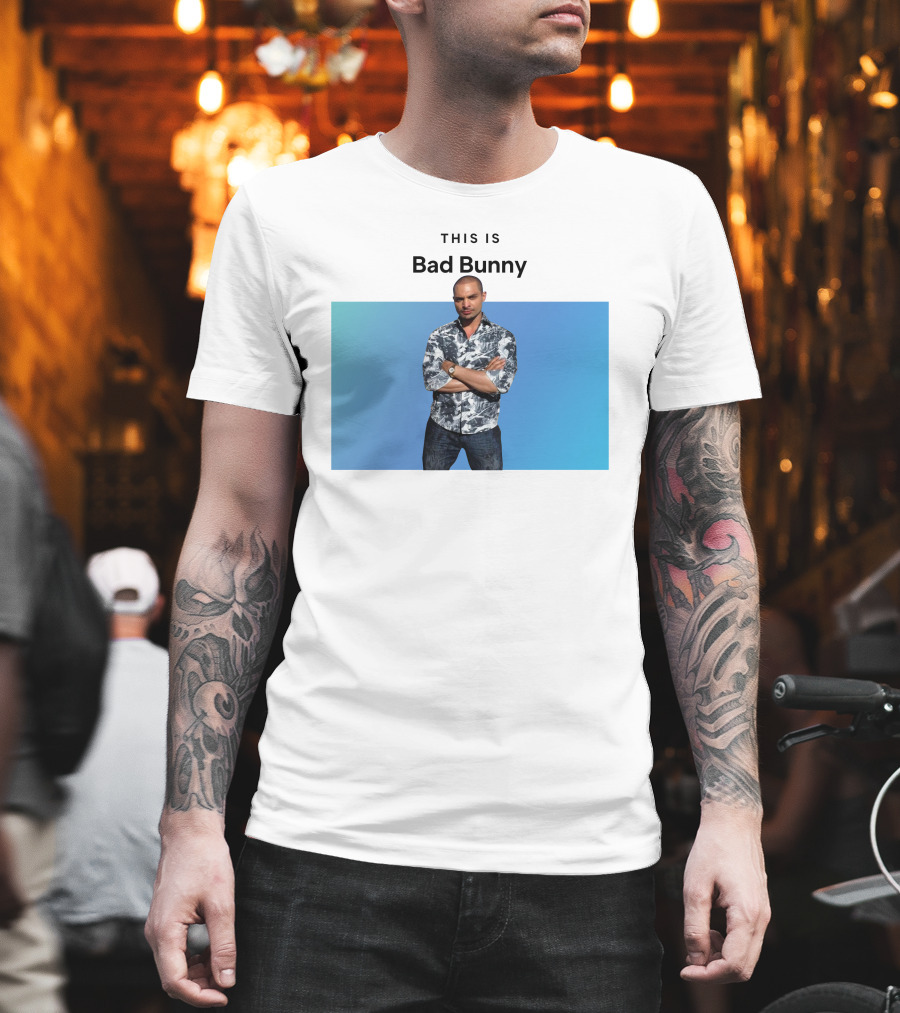This Is Bad Bunny Goofy Ahh Tees Nacho Varga T-Shirt