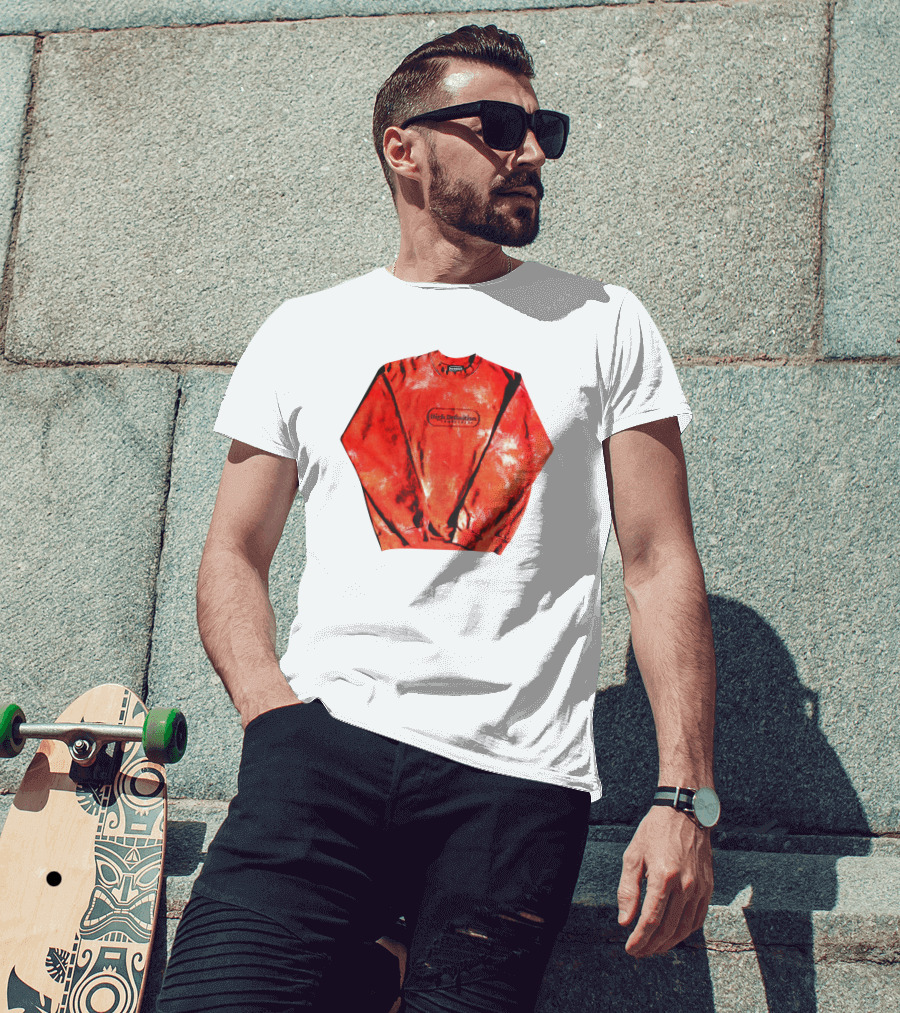 Hiidef3000 Hi Definition Red Black Tie Dye T-Shirt