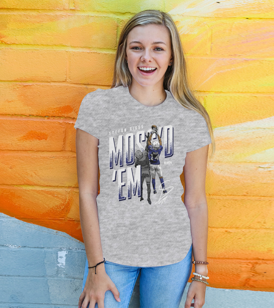 Stefon Diggs Moss'd 'Em NFLPA T-Shirt