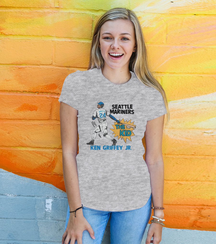 Seattle Mariners The Kid Ken Griffey Jr. 24 T-Shirt