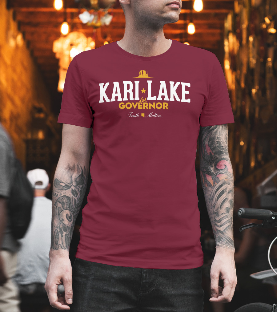 Matthew C Martinez Kari Lake for Governor Truth Matters T-Shirt