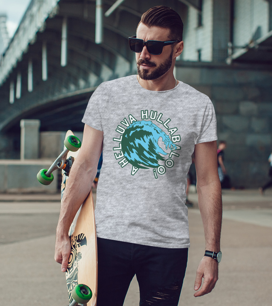 Homefield Tulane A Helluva Hullabaloo Wave T-Shirt