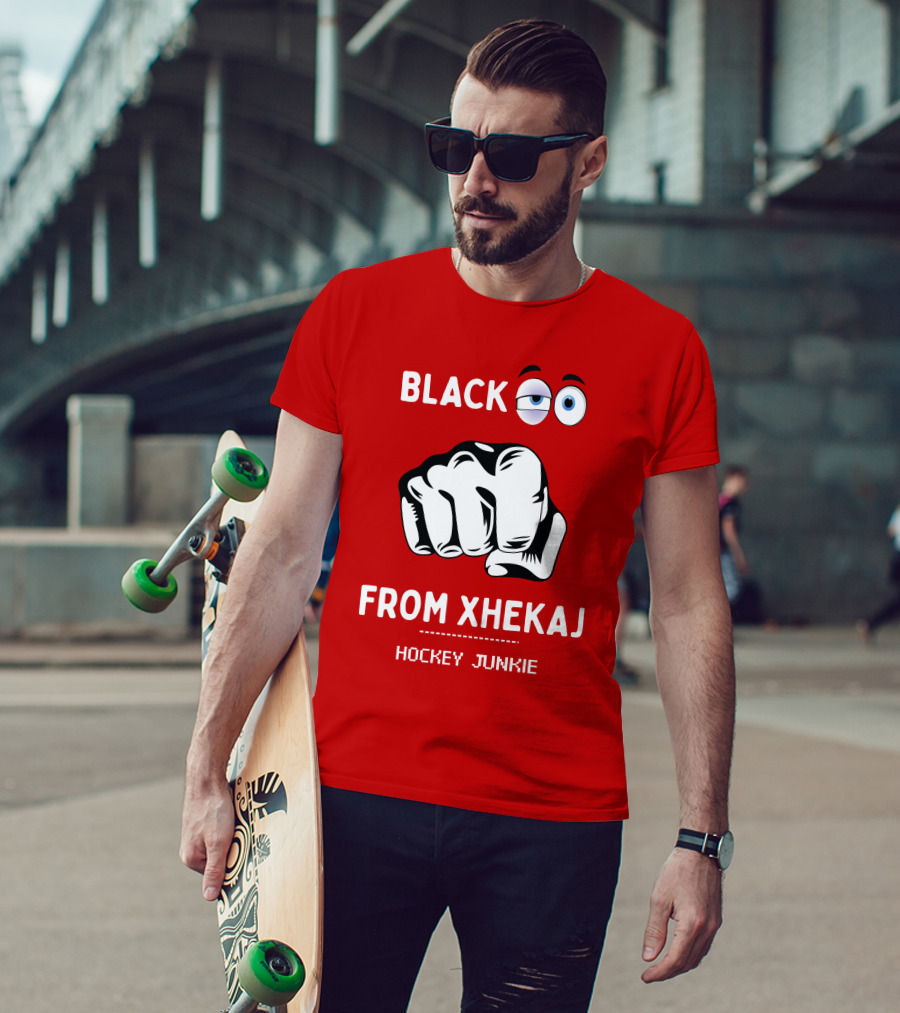 Black Eye From Xhekaj Hockey Junkie T-Shirt