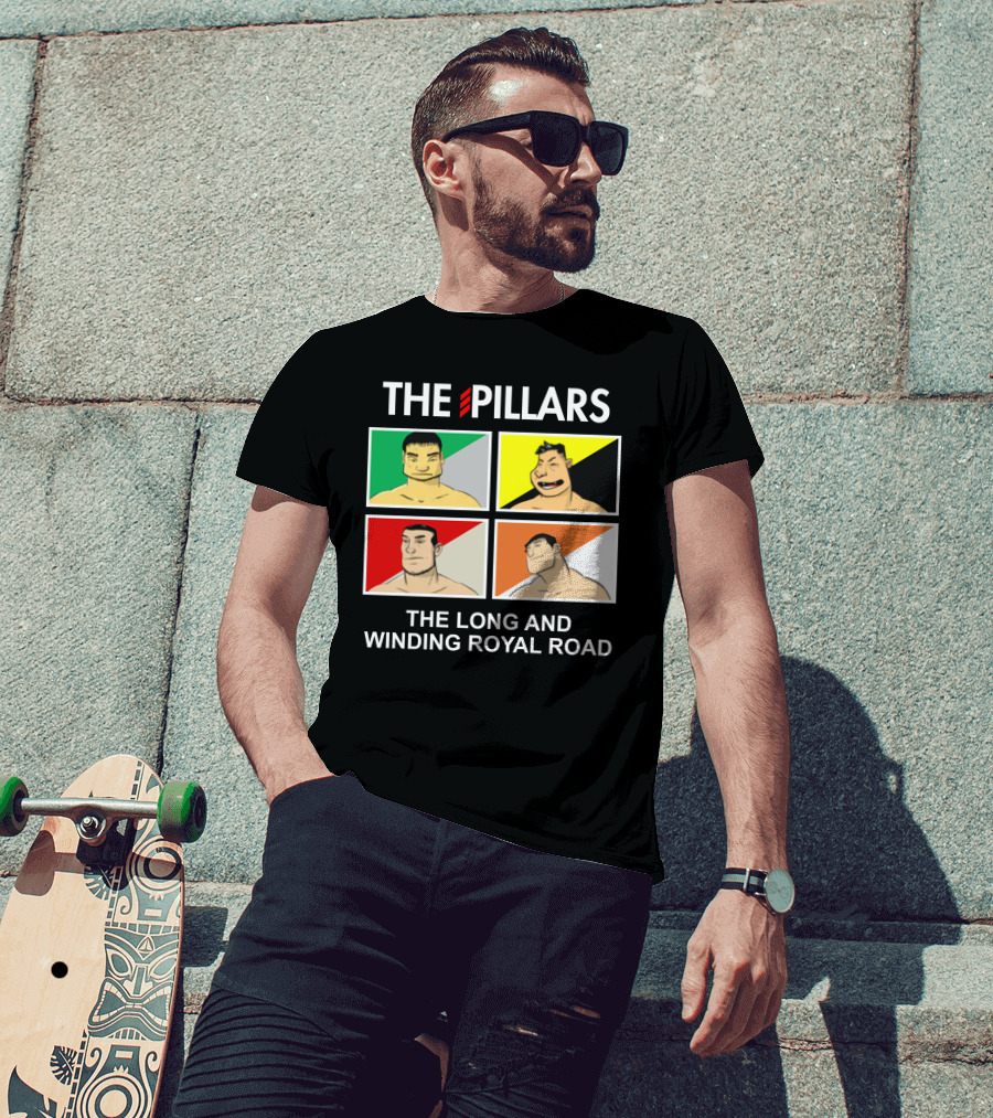 The Pillars The Long And Winding Royal Road Manga Cartoon Characters T-Shirt