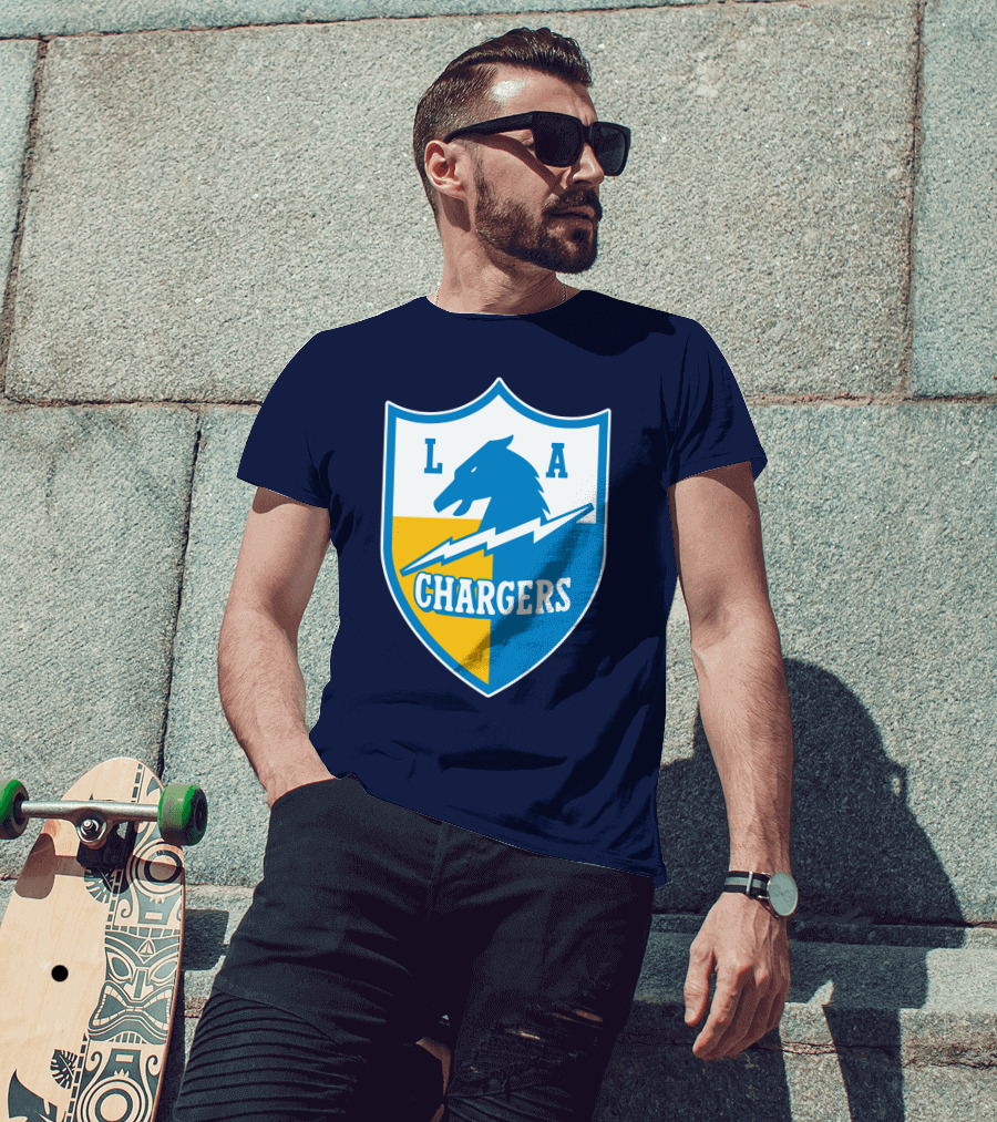 Los Angeles Chargers LA Shield Chargers Vintage T-Shirt