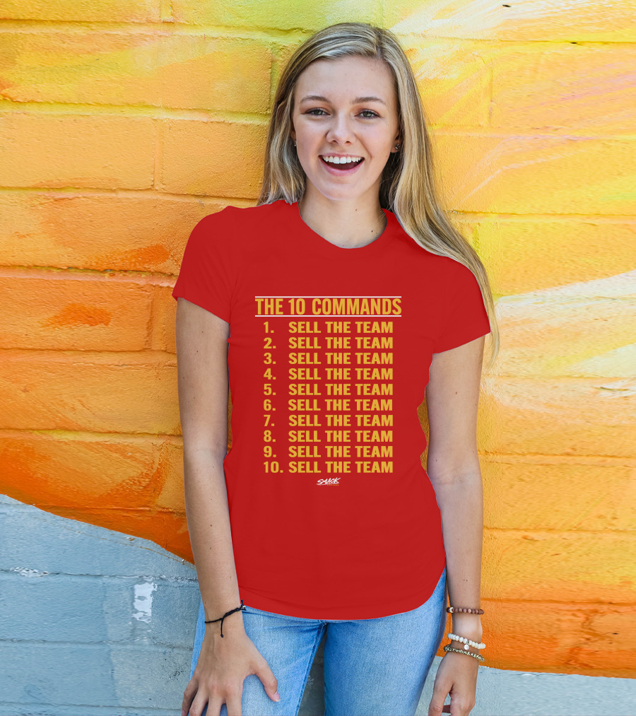 The 10 Commands Sell The Team Smack T-Shirt