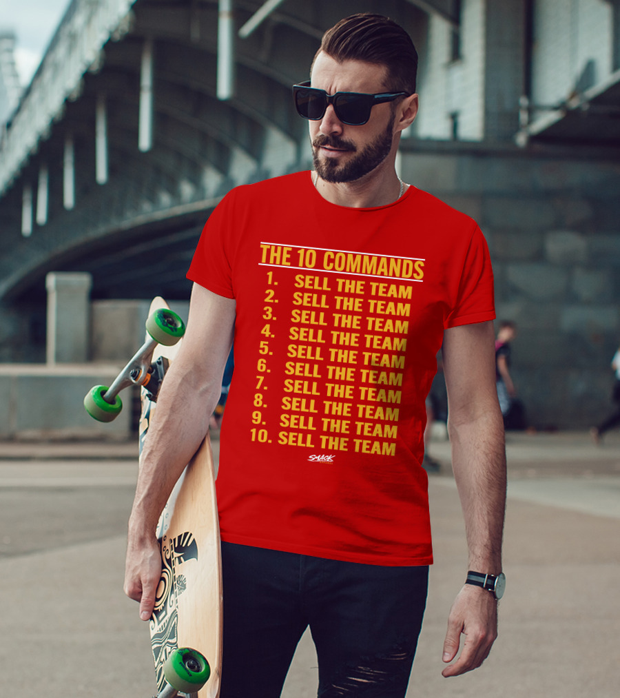 The 10 Commands Sell The Team Smack T-Shirt